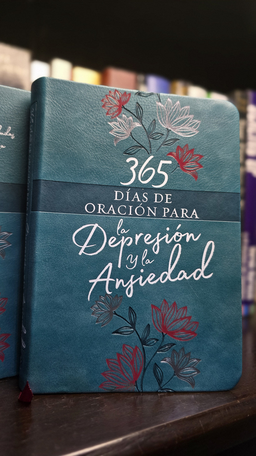Portada del libro 365 días de oración para la depresión y la ansiedad