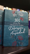 Portada del libro 365 días de oración para la depresión y la ansiedad