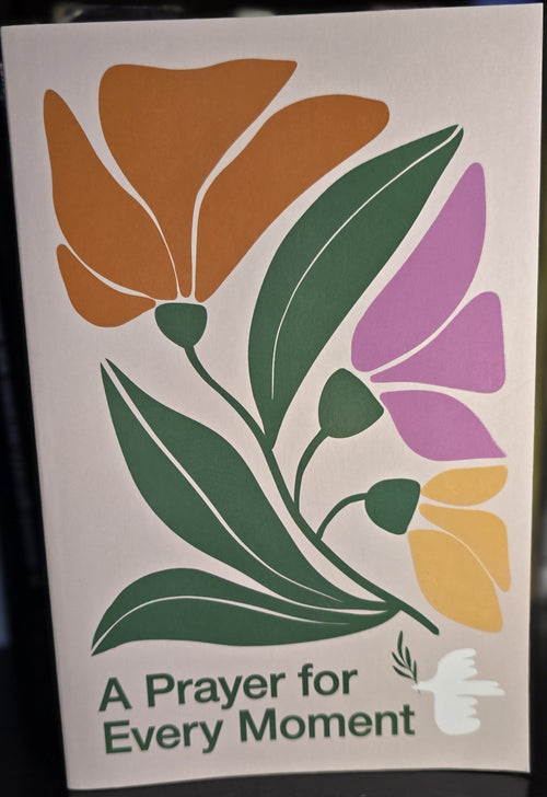 Portada de A Prayer for Every Moment, libro cristiano de oraciones en inglés