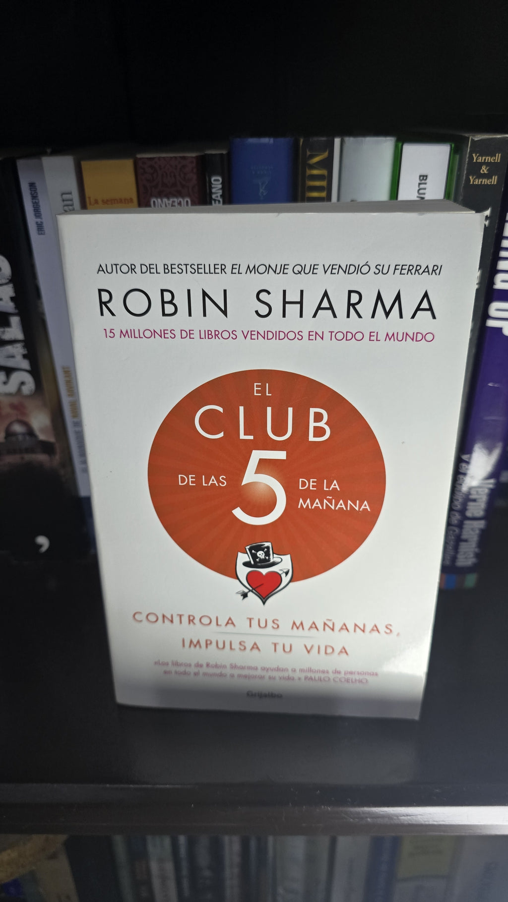 Portada El Club de las 5 de la Mañana de Robin Sharma