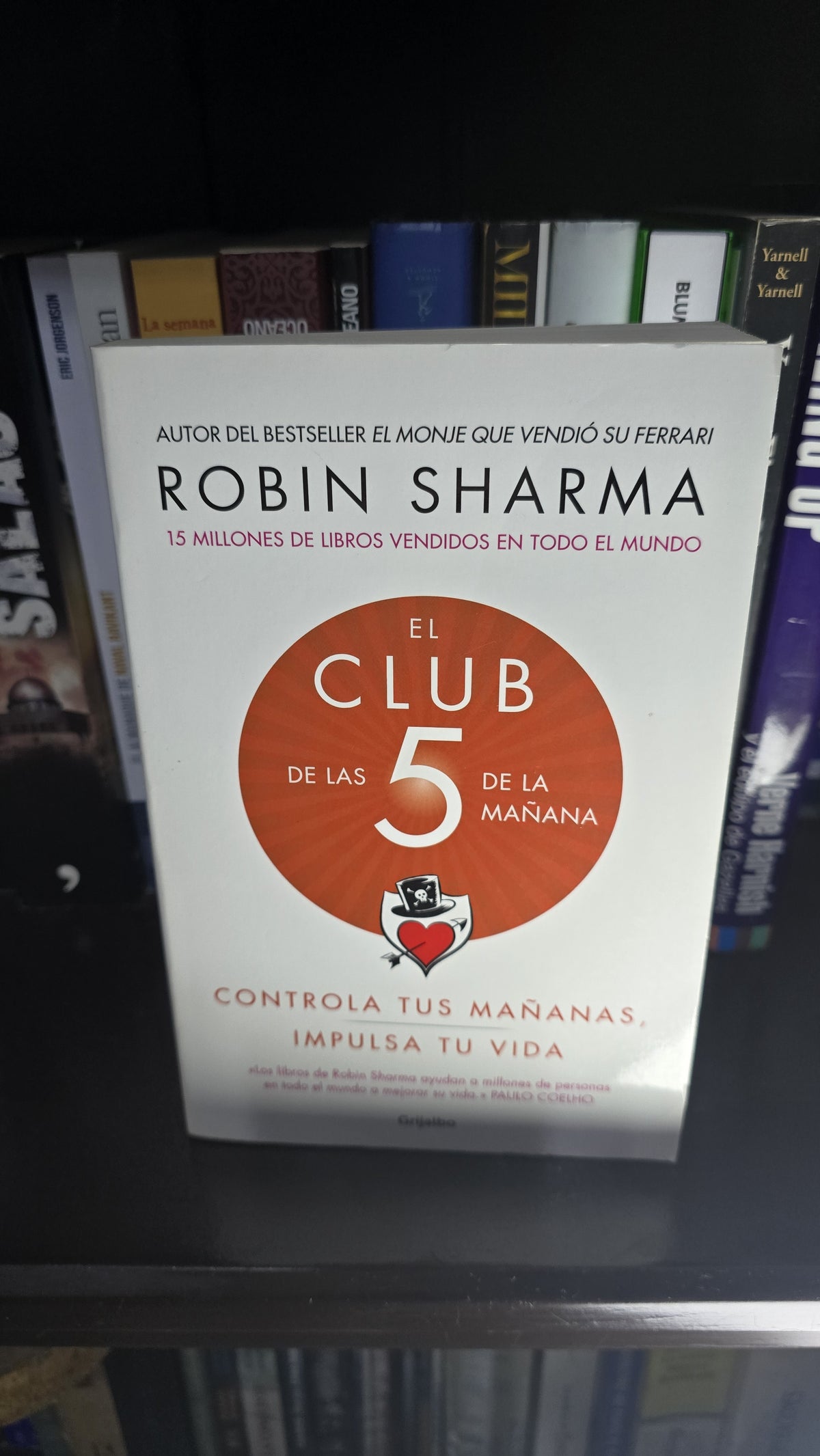 Portada El Club de las 5 de la Mañana de Robin Sharma