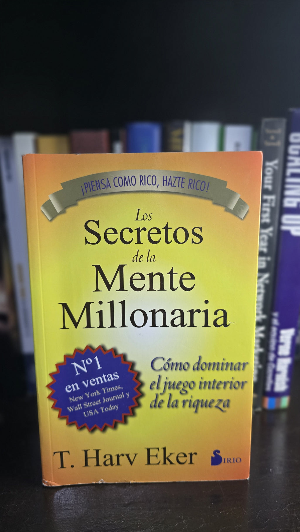 Portada original de Los secretos de la mente millonaria de T. Harv Eker
