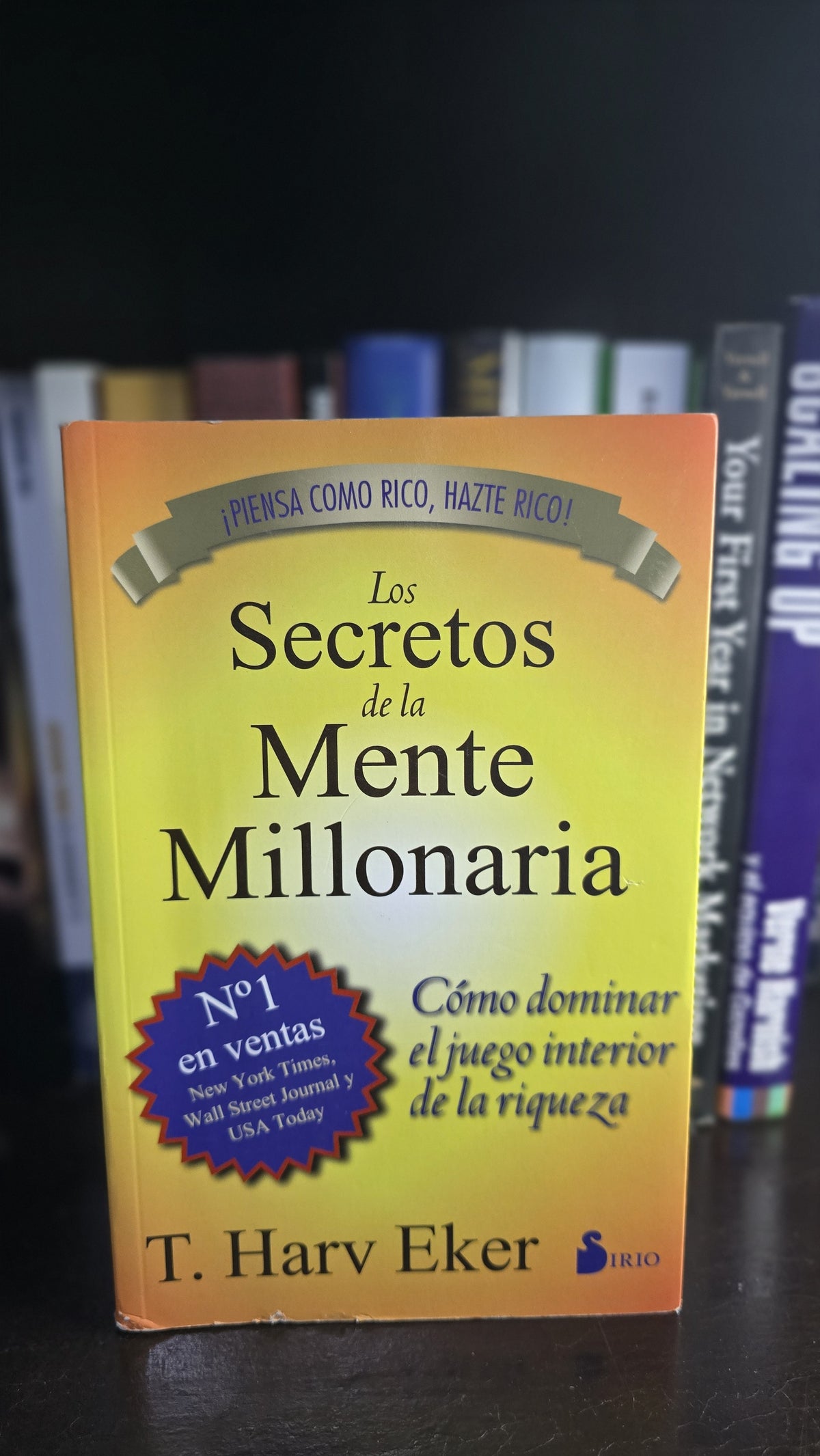Portada original de Los secretos de la mente millonaria de T. Harv Eker